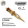 Kwadron Tattoo Cartridge Needle 9RS - #12 Diameter - Long Taper