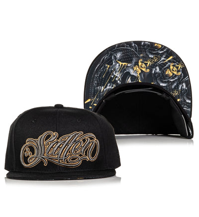 Golden Tears Snapback by Sullen