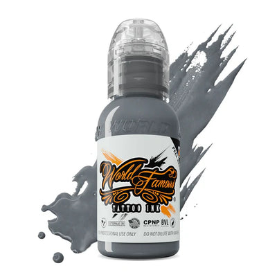 World Famous Tattoo Ink - Battleship Grey