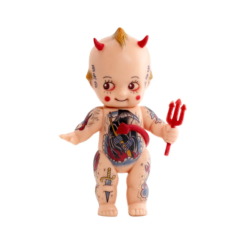 A Pound of Flesh Tattooable Angel or Devil Cutie Doll - Fitzpatrick Tone 2