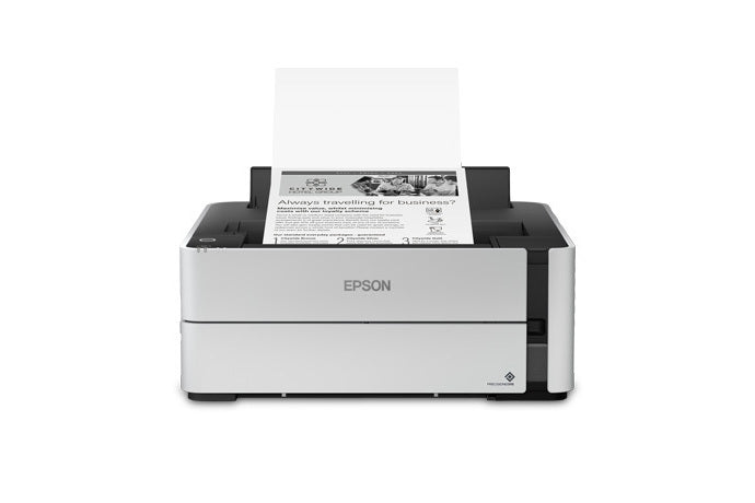 Epson EcoTank ET-M1170 Printer Bundle + Inkjet Ink + 500 Sheets of Special Inkjet Paper