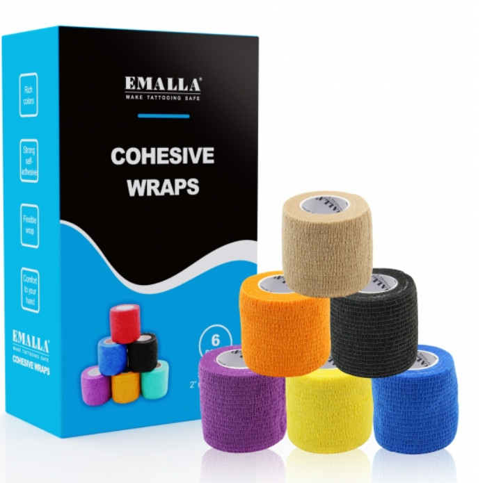 Emalla Cohesive Wraps - Pack of 6