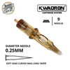 Kwadron Tattoo Cartridge Needle 9SEM - #8 Diameter - Long Taper