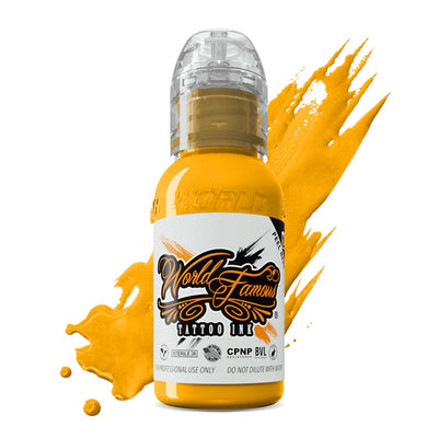 World Famous Tattoo Ink - Michelangelo Yellow