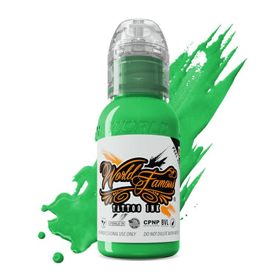 World Famous Tattoo Ink - Mint Green