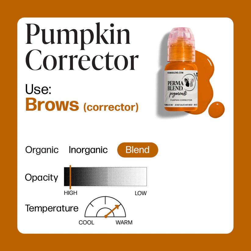 Perma Blend - Corrector de calabaza 1/2 oz