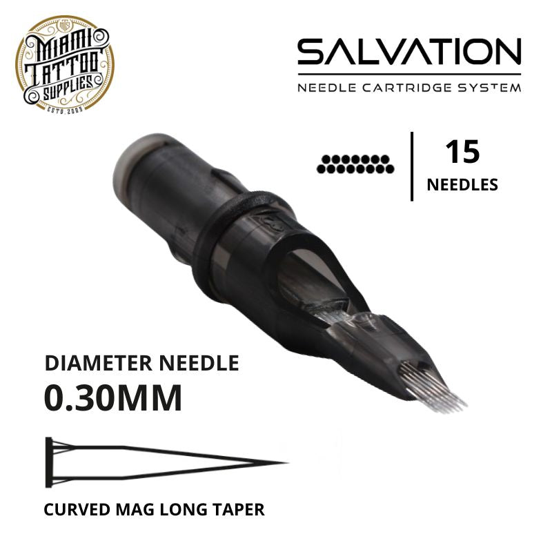 Salvation Cartridge Tattoo Needles 15CM - #10 Diameter - Long Taper