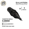 Salvation Cartridge Tattoo Needles 3RL - #10 Diameter - Long Taper