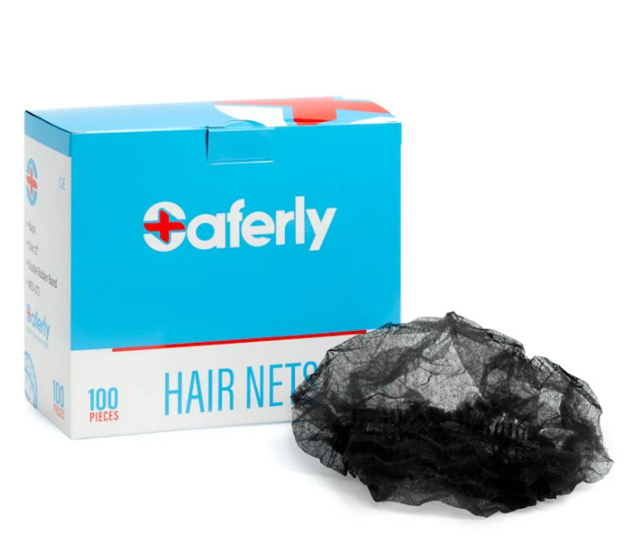 Saferly Hair Nets - Box of 100