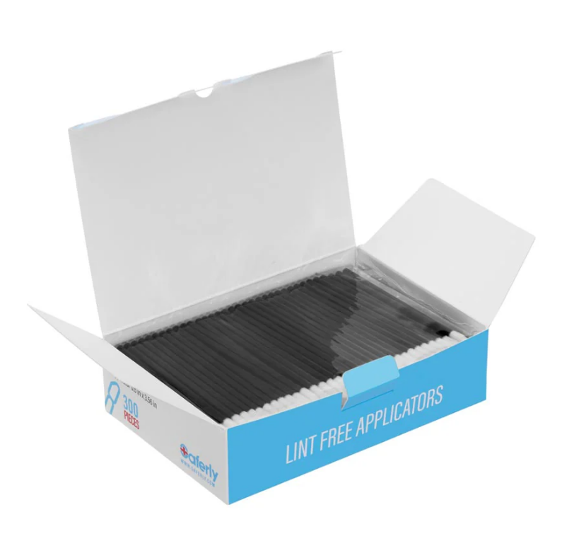 Saferly Lip Applicator Brushes - Box of 300