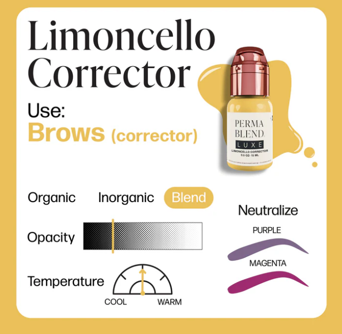 Perma Blend Luxe - Limoncello Corrector 1/2oz Bottle