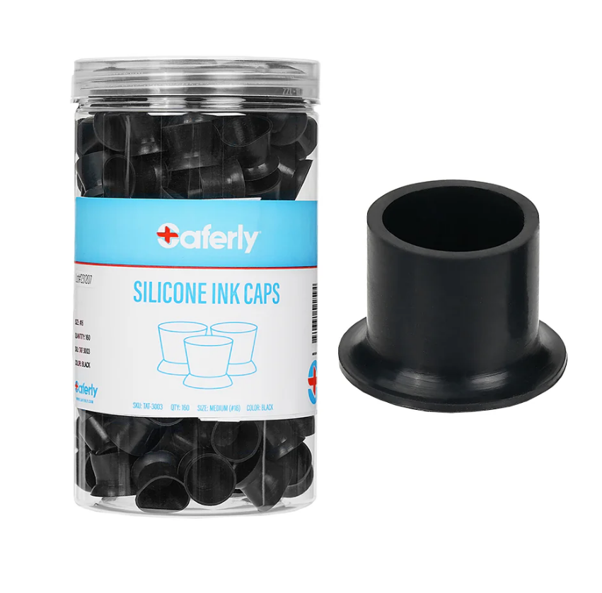 Saferly Silicone Ink Caps (Jar)