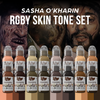 World Famous Tattoo Ink - Sasha O'kharin Rgby Skin Tone Set 1oz