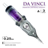 Bishop Da Vinci Cartridge Tattoo Needles 3RL - #8 Diameter - Long Taper