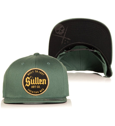 Factory Snapback Hat - Forest by Sullen