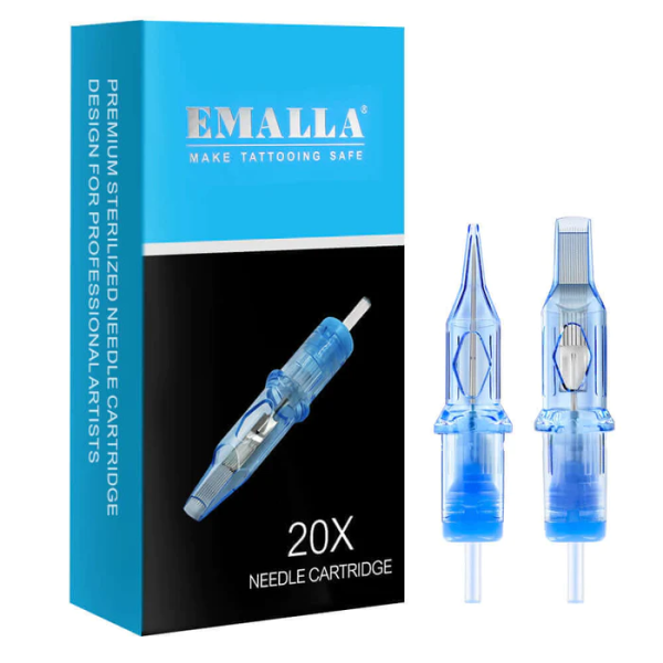 Emalla Tattoo Needle Cartridges - Curved Magnum (20pcs)